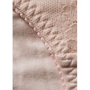 Трусы под живот с кружевом для беременных Бежевые 0055